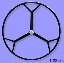 1100 mm carbon wheel (Click for larger view )